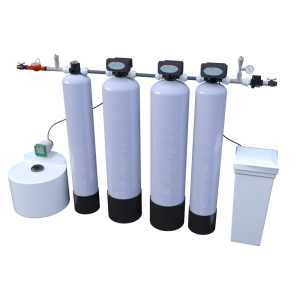 Комплексная система очистки воды AQUADOSE PLUS 10-13-13+10, Потребители, до 5 чел, сброс 290л